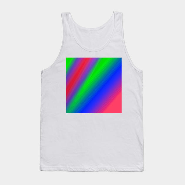 RED BLUE GREEN ABSTRACT TEXTURE PAINTING Tank Top by Artistic_st